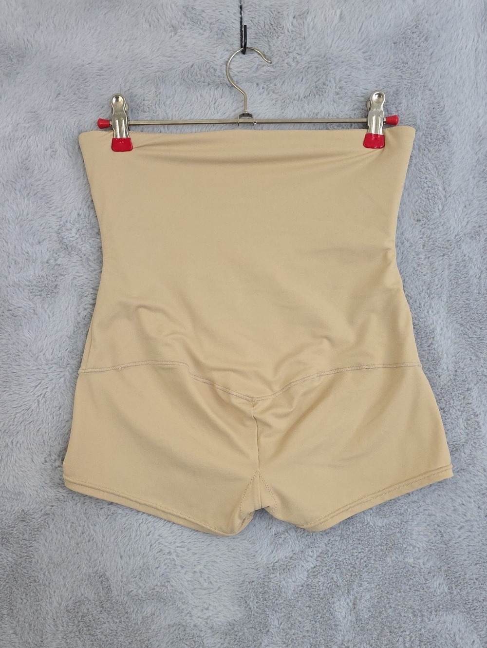 Maidenform Nude High Waist Shapewear Shorts Tummy Control Size L/6 - Picture 5 of 11